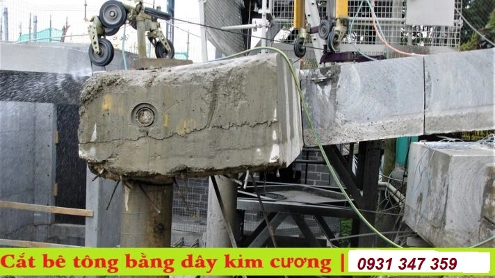 Cắt bê tông bằng dây kim cương, Công nghệ cao